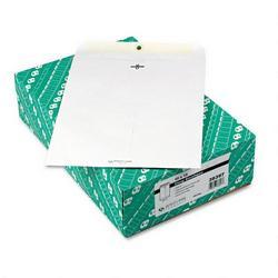 Quality Park White Wove Clasp Envelopes, 28 lb., 10 x 13, 100/Box