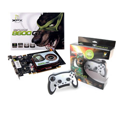 XFX GeForce 8600GT 512MB PCI-E SLI Ready Video Card w/ XGear PC/PS2 Wireless Gamepad