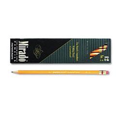 Sanford Yellow Mirado Pencils, Hexagon Barrel, #2, Medium Soft Lead