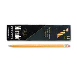 Sanford Yellow Mirado Pencils, Hexagon Barrel, #3, Firm Lead
