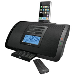 iHome IP47BR Bluetooth Clock Radio & Speakerphone for iPhone & iPod