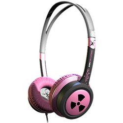 ifrogz Earpollution Toxix Stereo Headphone - Connectivit : Wired - Stereo - Over-the-head - Pink