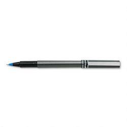 Faber Castell/Sanford Ink Company uni ball® DELUXE Roller Ball Pen, 0.5mm, Metallic Gray Barrel, Blue Ink