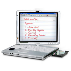 FUJITSU Fujitsu LifeBook T4220 Core 2 Duo T7250 2.0 GHz,12.1 Active Digitizer Screen,1024x768, 60.0 Gb HDD,1024 Mb RAM,DVD/CDRW,802.11a/g/n wireless,10/100/1000 Ethern