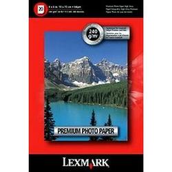LEXMARK PAPER-HIGH GLOSS PREM PHOTO 4X6 (20SH)