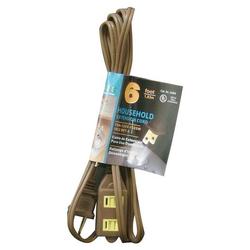 PPP PCC-24806 Extension Cord (6 Ft Brown)