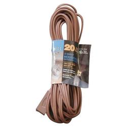 PPP PCC-24820 Extension Cord (20-Ft Brown)