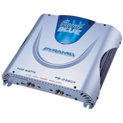 Pyramid PYRAMID Royal Blue PB236GX 4-Channel Car Amplifier - 4 Channel(s) - 400W - 95dB SNR