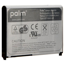 PALMONE Palm 81582PLMINBLK Lithium Ion Cell Phone Battery - Lithium Ion (Li-Ion) - 3.7V DC - Cell Phone Battery