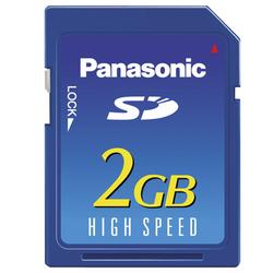 Panasonic 2GB High-Speed Secure Digital Card - 2 GB
