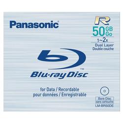 Panasonic 2x BD-R Double Layer Media - 50GB - 1 Pack (LM-BR50DE)