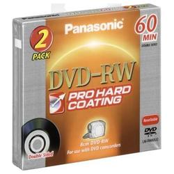 Panasonic 2x DVD-RW Double Sided Media - 2.8GB - 2 Pack