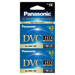 Panasonic AY-DVM63HD2 HD miniDV Videocassette