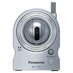 Panasonic BL-C131A Wireless Pan/Tilt Network Camera - Color - CMOS - Wireless Wi-Fi