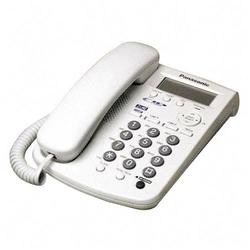 Panasonic KX-TSC11W Corded Telephone - 1 x Phone Line(s) - White