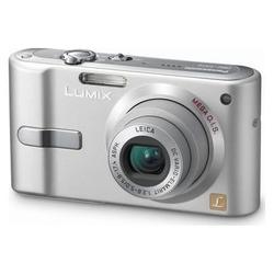 Panasonic Lumix DMC-FX10 Digital Camera - Silver - 6 Megapixel - 16:9 - 4x Digital Zoom - 2.5 Active Matrix TFT Color LCD