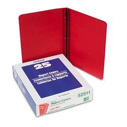 Esselte Pendaflex Corp. Panel and Border Leatherette Front Report Cover, Red, 25 per Box (ESS52511)