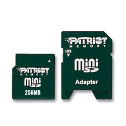 Patriot Memory 256MB miniSD Card - 256 MB