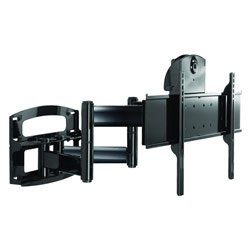 Peerless PLAV70-UNLP-GB - Articulating Dual Wall Arm with Vertical Adjustment for 42 - 60 Plasma and LCD Screens - Piano Black