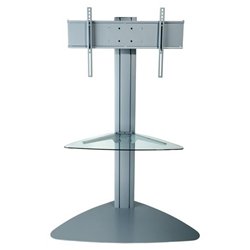 Peerless SGLS01 TV Stand - Glass - Silver