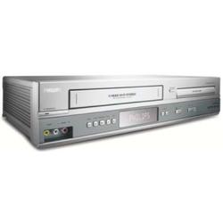 Philips DVP3150V DVD/VCR Combo - DVD-RW, DVD+RW, CD-RW, VHS - DVD Video, Video CD, SVCD, CD-DA, Picture CD, MPEG-1, MPEG-2, MP3, WMA, JPEG Playback - 1 Disc(s)