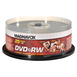 Magnavox Philips 4x DVD+RW Media - 4.7GB