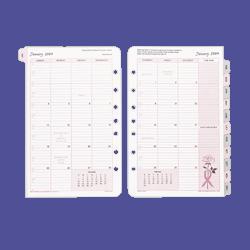 Daytimer/Acco Brands Inc. Pink Ribbon Kit, Jan-Dec, Portable Size, 3-3/4 x6-3/4 (DTM11235)