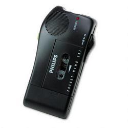 Philips Speech Processing Pocket Memo 381 Slide Switch Mini Cassette Dictation Recorder (PSPLFH0381)