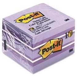 3M Post-it® Purple Passion Notes Cube, 3 x 3 Size, 390 Sheets/Cube (MMM2056PP)