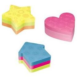 3M Post-it® Super Sticky Notes Die-Cut Pads, Heart-Shaped, 3 x 3, 225 Sheets/Pad (MMM7390SSHRT)
