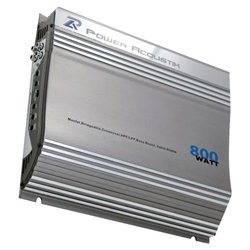 Power Acoustik PS2-800 Car Amplifier - 2 Channel(s) - 800W - Class AB - 97dB SNR