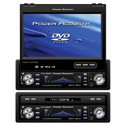 Power Acoustik PTID-8960 Car Video Player - 7 TFT LCD - NTSC, PAL - DVD-RW, CD-RW - DVD Video, Video CD, MP3, MP4, DivX, XviD - 200W AM, FM, TV