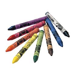 Dixon Ticonderoga Co. Prang Washable Crayons, Large, Non-Toxic, 8/BX (DIX52828)