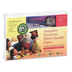 TIER 1 INTERNATIONAL Premium High Gloss Photo Paper, 4 x 6, 10.4 mil, White, 100 Sheets/Pack (VSPVIG4100)