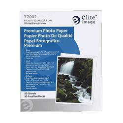 Elite Image Premium Photo Paper, 9 mil, 4 x6 ,120EA/Pack,White (ELI77001)