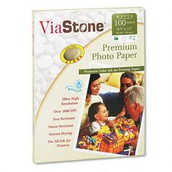 TIER 1 INTERNATIONAL Premium Single-Sided Photo Paper, 8-1/2 x 11, 9.6 mil, White, 100 Sheets/Pack (VSPVIPML9100)
