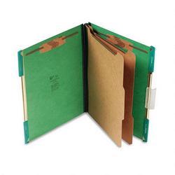 Gussco Manufacturing Pressboard Hanging Expanding Classification Folders, Letter Size, Emerald Green (SJPS12004)