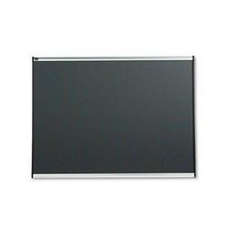 Quartet Manufacturing. Co. Prestige Plus® Gray Diamond Mesh Bulletin Board, 48 x 36, Aluminum Frame (QRTB444A)