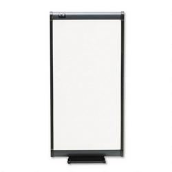 Quartet Manufacturing. Co. Prestige® Add-On White Grid Marker Board, 12wx24h, Graphite Finish Frame (QRTTE542G)