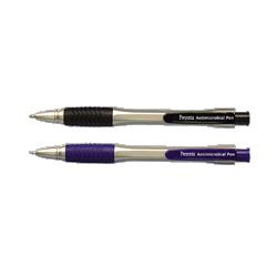 PM COMPANY Preventa® Antimicrobial Pens, Retractable, 1.0mm Point, Black Ink, Dozen (PMC05091)