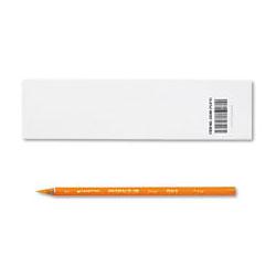 Faber Castell/Sanford Ink Company Prismacolor® Thick Lead Art Pencils, Orange, Dozen (SAN03348)