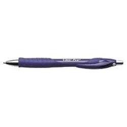 Bic Corporation Pro+™ Ball Pen, Refillable, Full-Length Rubber Grip, Black Ink, Dozen (BICBP11BK)