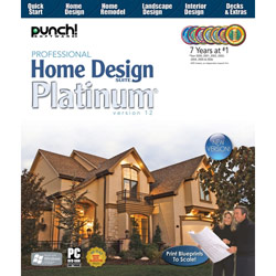 PUNCH SOFTWARE Punch! Professional Home Design Suite Platinum v12