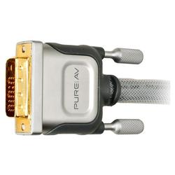 PureAV DVI Dual-Link Cable - 8 ft. - Silver Series