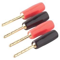 PureAV Gold Speaker Pins - 4-Pack