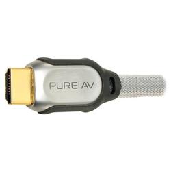 PureAV HDMI Audio Video Cable - 4 ft. - Silver Series