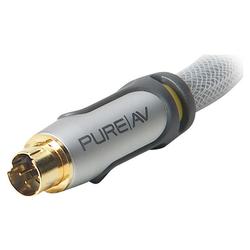 PureAV S-Video Cable - 4 ft. - Silver Series