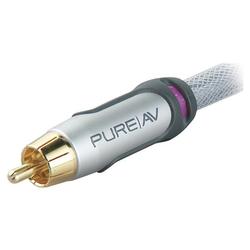 PureAV Subwoofer Audio Cable - 15ft - Silver Series