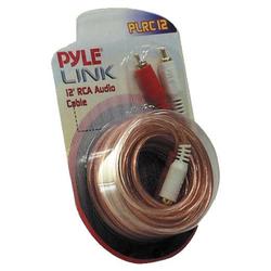 Pyle Link Series Audio Cable - 2 x RCA - 2 x RCA - 12ft