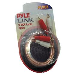 Pyle Link Series Audio Cable - 2 x RCA - 2 x RCA - 3ft
